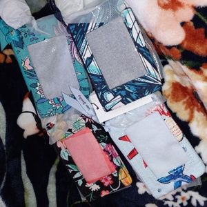 Gift-Card Holder! VERA BRADLEY ZIP ID Mini-Wallet/Key Ring